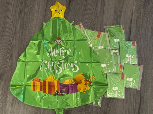 Christmas tree foil balloon - foil,