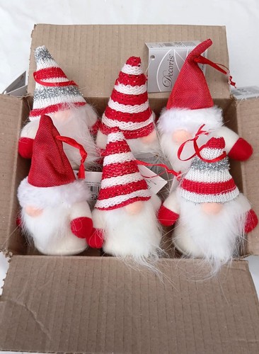 Red christmas tree decorations - christmas,