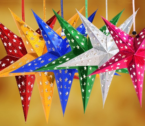 Clearance xmas hanging star - clearance!,