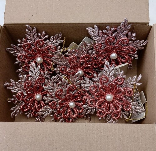 Clearance pink snowflake - clearance,